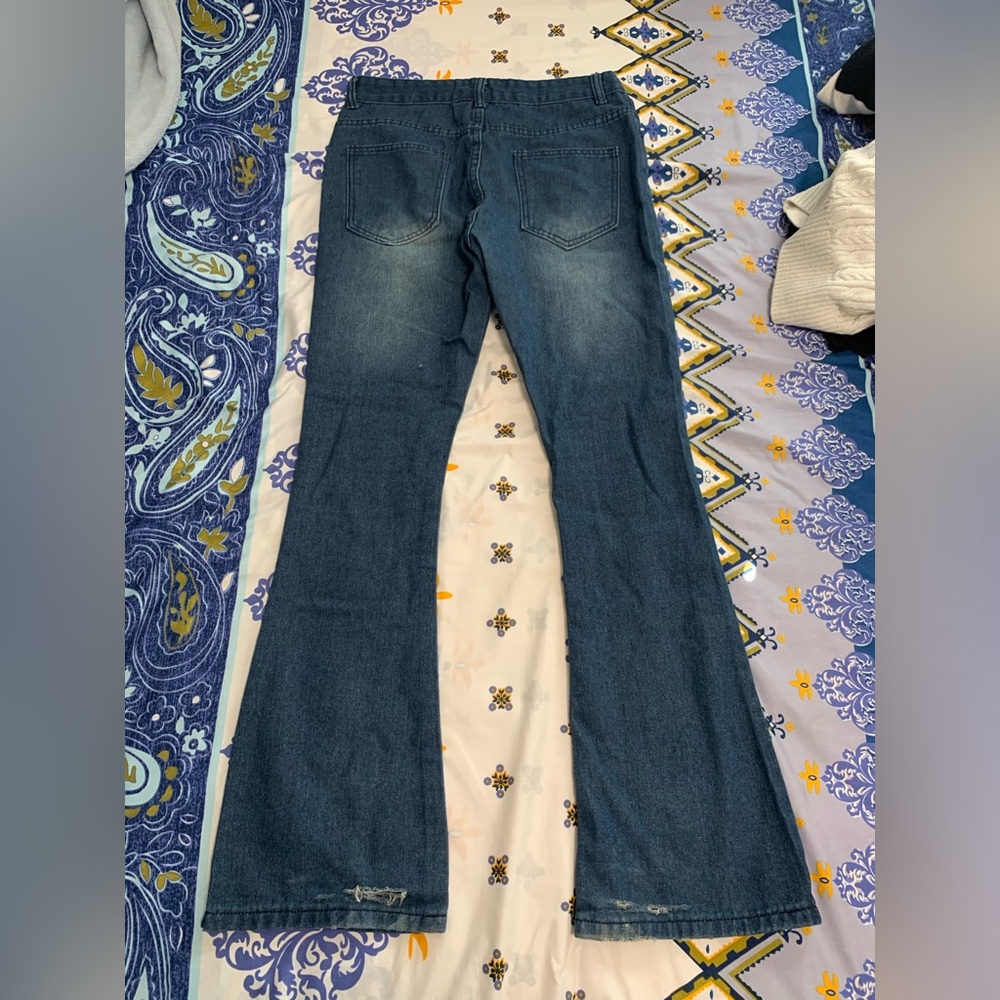 YESSYTLE Low Rise Flared Jeans - Picture 2 of 5